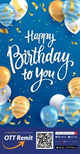 Digital Greeting Card - Happy Birthday to you