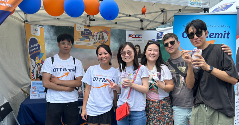 people in a filipino canadian festival